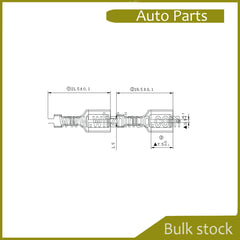 PP0108611 PP0108612 PP0108613 Automotive Connectors Terminals Automotive Connector Connection 187 Terminal Automotive Wiring Harness Sheathing Metal Terminal Connectors