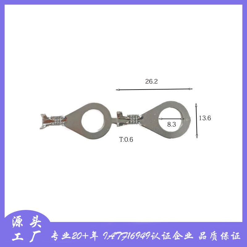 DJ431-8A/B Hole Terminal Block Automotive Connectors Terminals Pins