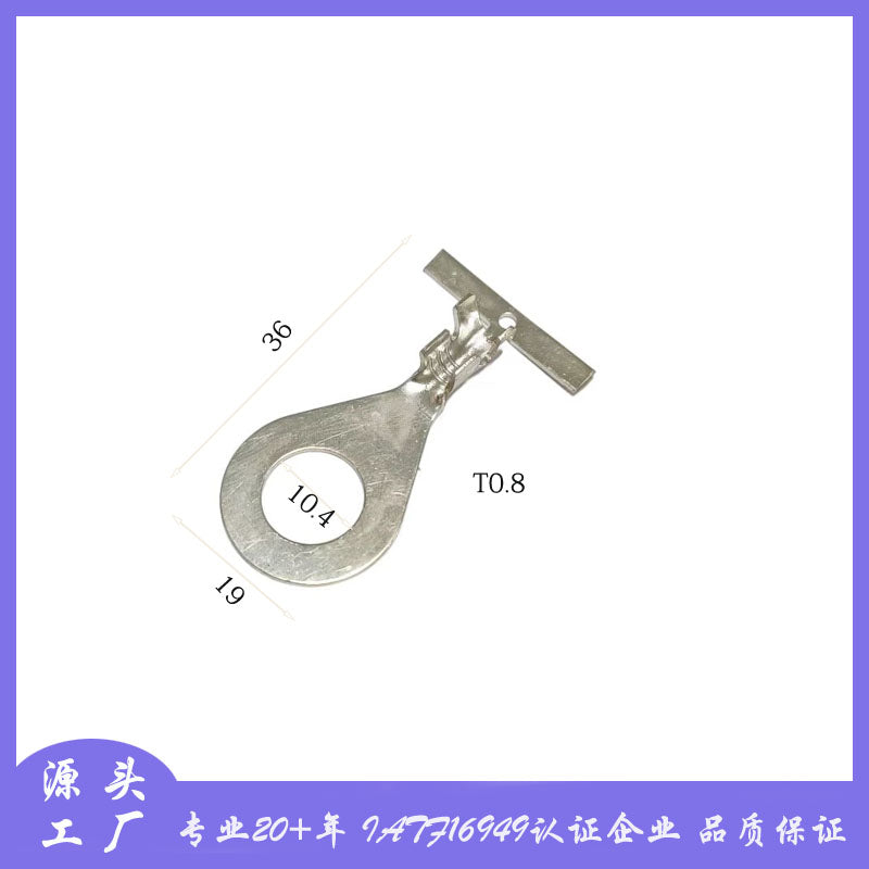 DJ431-10.4 Hole Terminal Block Automotive Connectors Terminals Pins