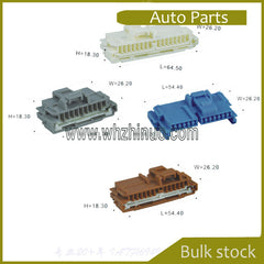 6158-1613  6158-9616 13 PIN  Automotive Connector Housing Rubber Box Connectors, Terminals,Automobile Wires andCables