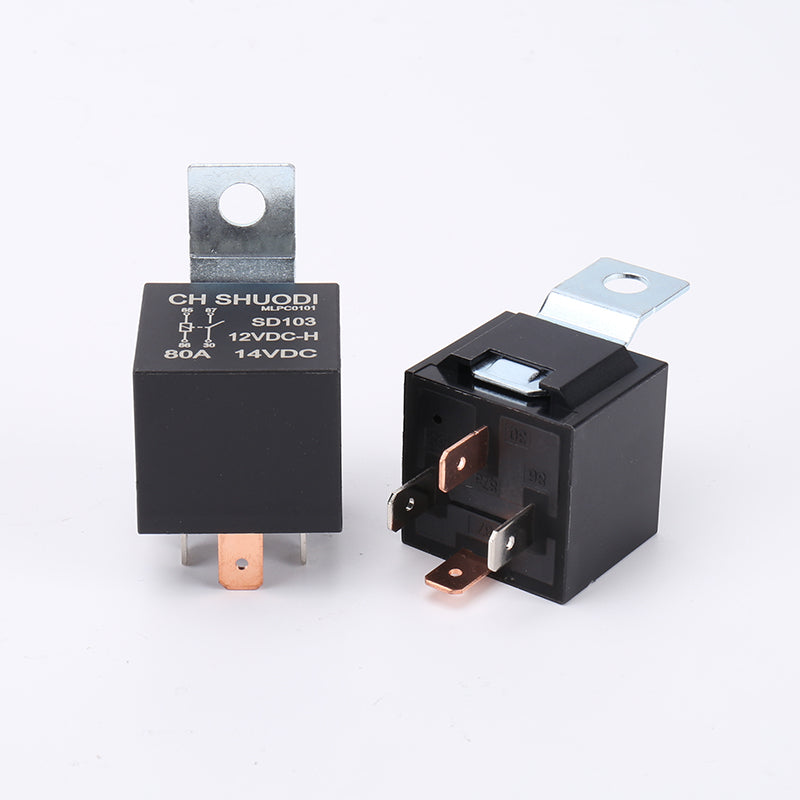 12V 80A 4PIN H-Type Automotive Relay Circuit Breaker