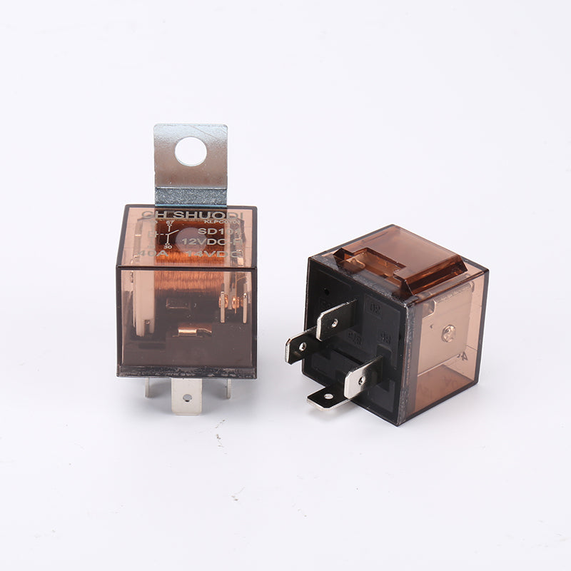 12V 40A 4-pin H-type Transparent Lids Automotive Relay Circuit Breaker