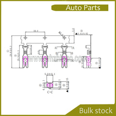 1707920 1707930 1707910 17.07930 17.07920 BX2212A/B/C Automotive Connectors Terminals Pins