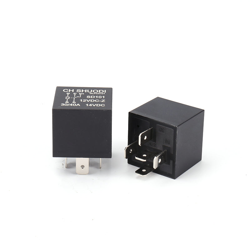 Automotive Small General Purpose Relay 12 V 40A 5PIN Z-type Miniature Relay Violet