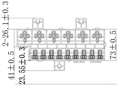 12V Fuse Relay Box Distributor Holder, 15 Relays + 28 Slots, / ATC Fuse Block, Metal Terminals, Universal Compatible BX2281