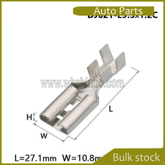 DJ621-E9.5×1.2CAutomotive Connector Connection Terminal Automotive Wiring Harness Sheathing Metal Terminal Connectors