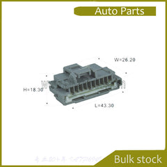 6158-1613  6158-9616 6158-8610 16 PIN  Automotive Connector Housing Rubber Box Connectors, Terminals,Automobile Wires andCables