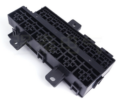 12V Fuse Relay Box Distributor Holder, 15 Relays + 28 Slots, / ATC Fuse Block, Metal Terminals, Universal Compatible BX2281